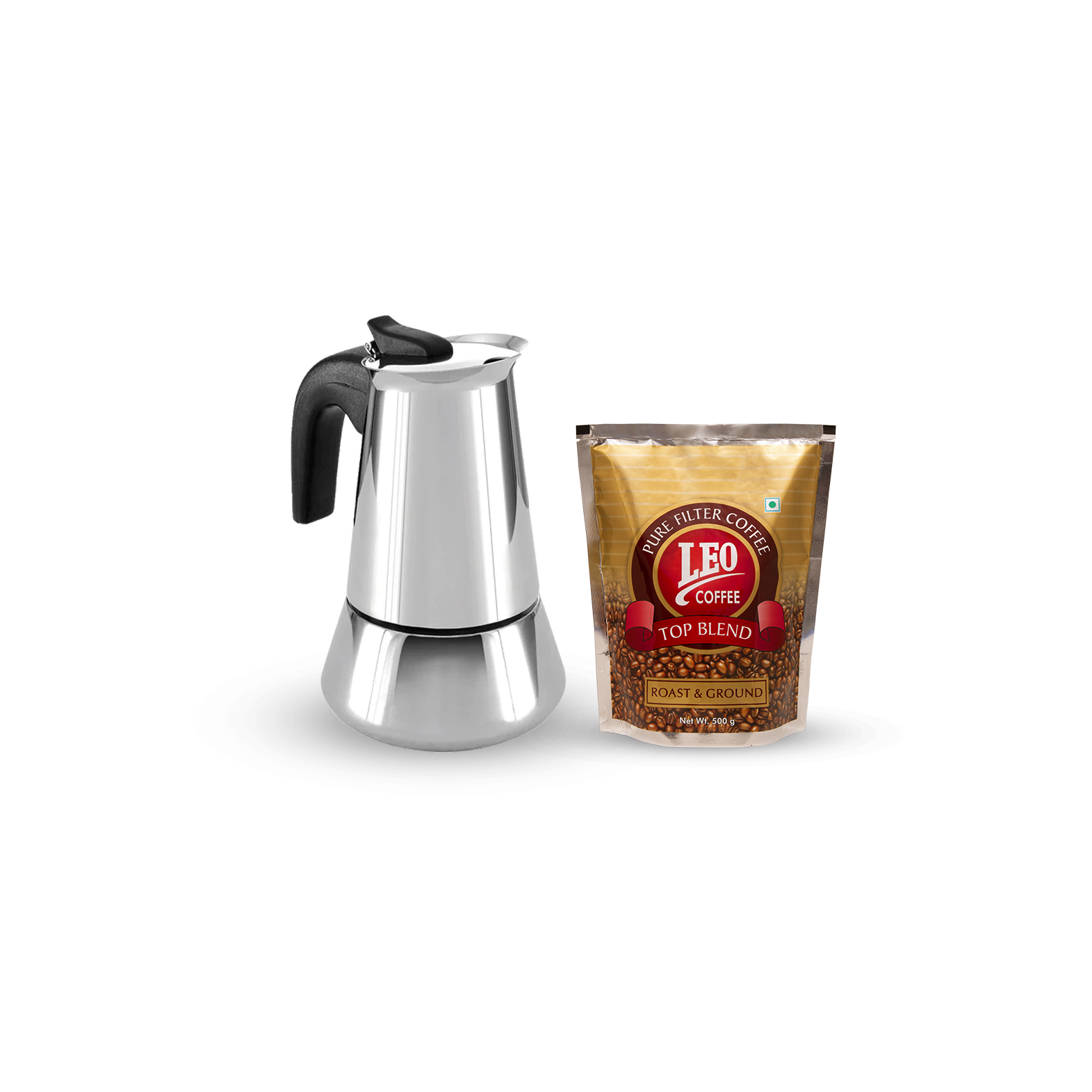 Cup percolator Combo Leo Coffee1
