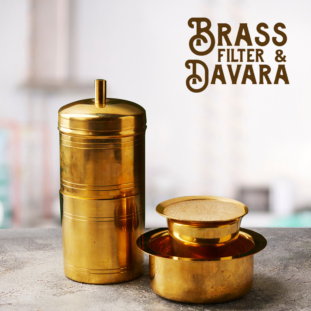 Brass Filter Coffee filter at Rs 390/piece, Brass Utensils in New Delhi