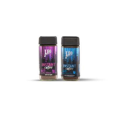 2 x 50 g  Instant Coffee Combo Jars - Aroma Classic and Ultimate