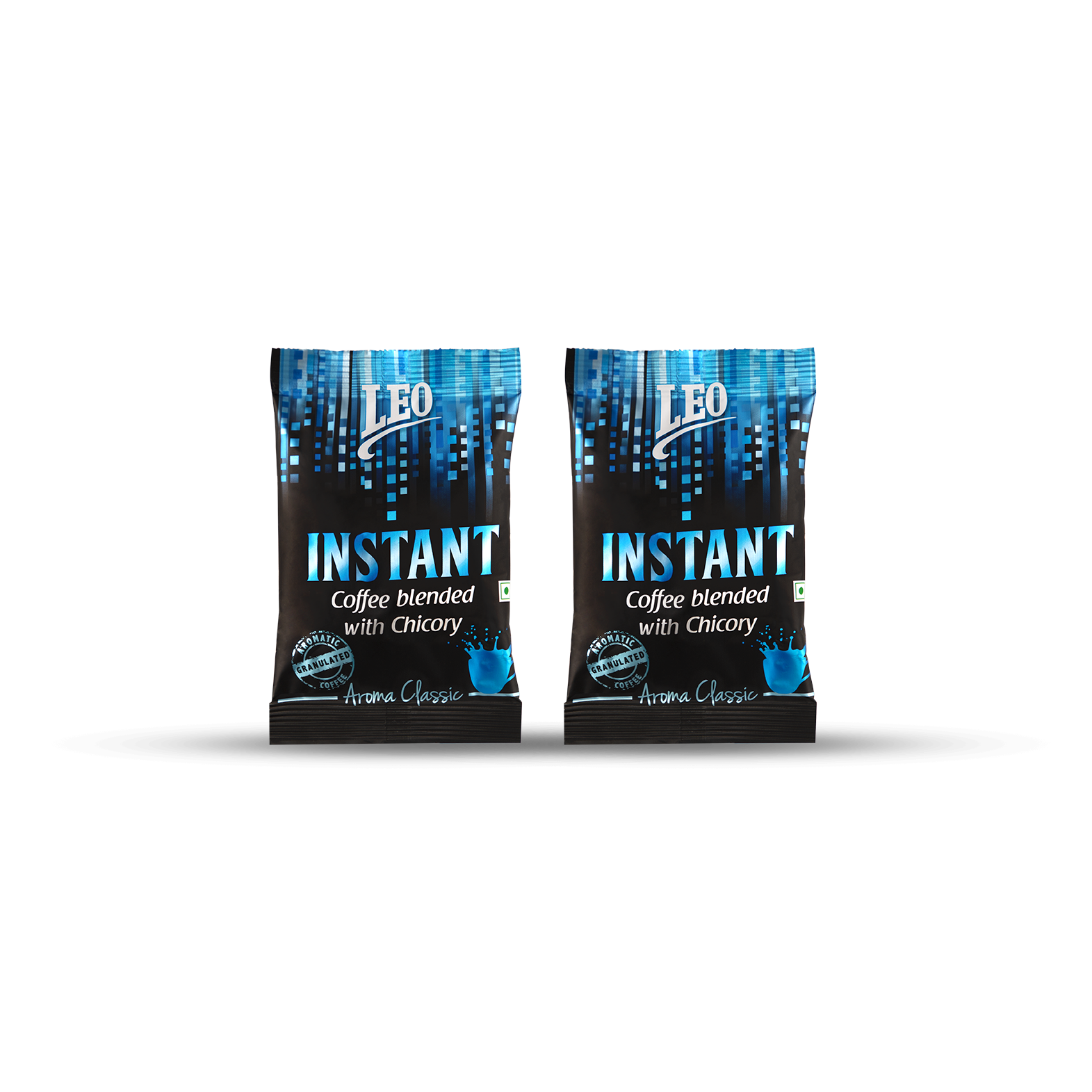 Instant Coffee Sachets 50g Aroma Classic (pack of 2) Leo Coffee